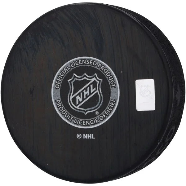 Adin Hill Vegas Golden Knights Autographed Hockey Puck - S