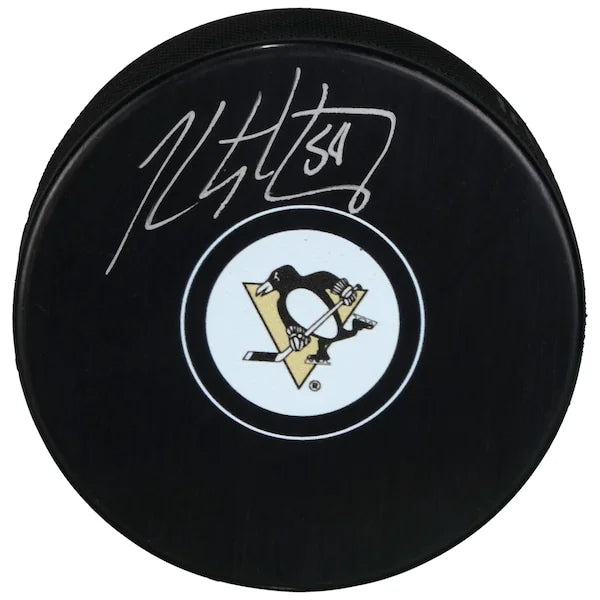 Kris Letang Signed Pittsburgh Penguins Hockey Puck | Authenticated
