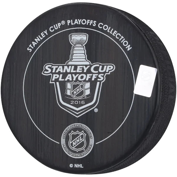 Kris Letang Signed 2016 Stanley Cup Champs Hockey Puck | Penguins