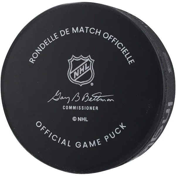 Henrik Lundqvist Signed Official Game Puck | New York Rangers