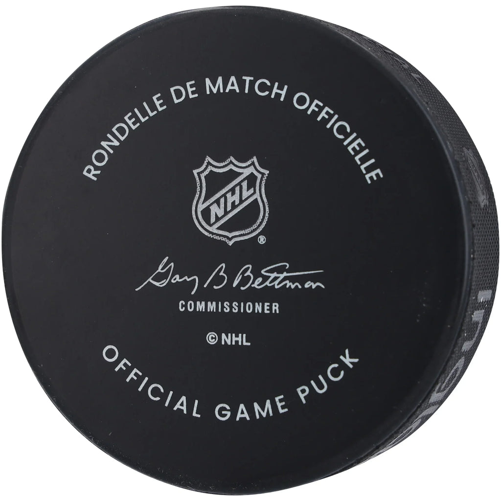 Henrik Lundqvist Signed Official Game Puck | New York Rangers