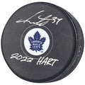 Auston Matthews Signed Hockey Puck | 2022 Hart Trophy Winner