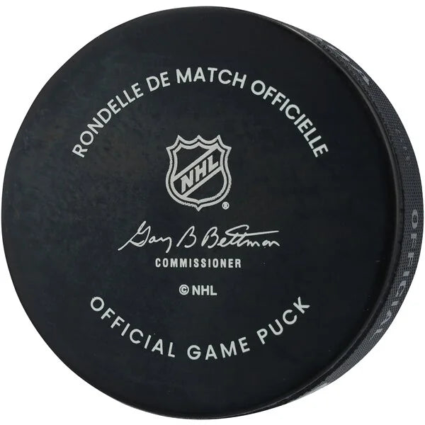 Tuukka Rask Signed Boston Bruins 100th Anniversary Game Puck | Authenticated