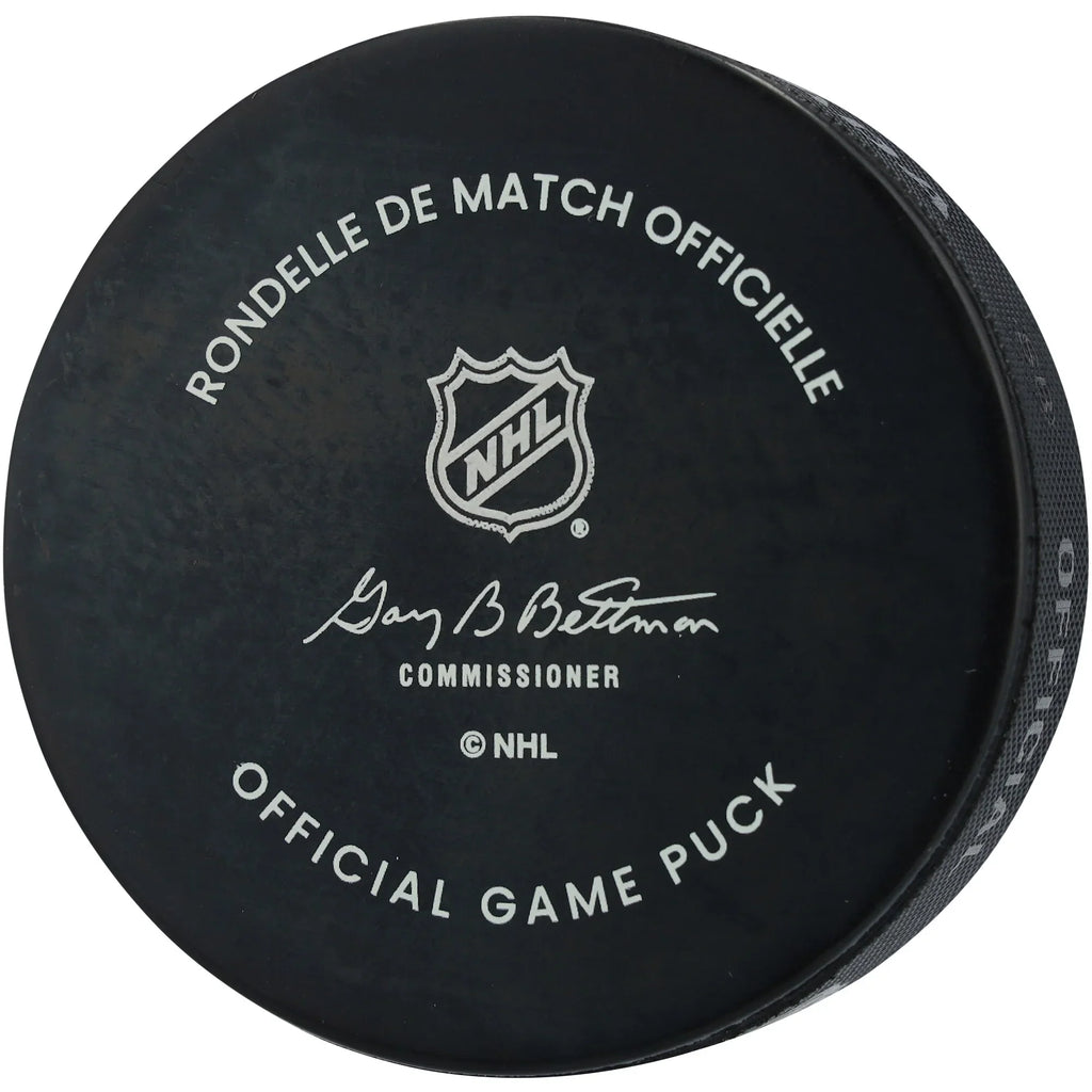 Tuukka Rask Signed Boston Bruins 100th Anniversary Game Puck | Authenticated