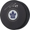Nick Robertson Toronto Maple Leafs Autographed Hockey Puck - S