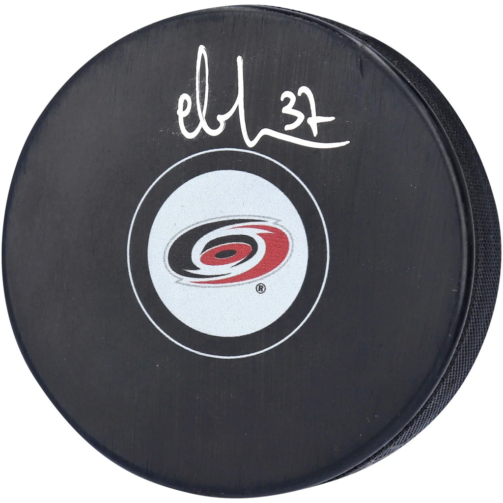 Andrei Svechnikov Carolina Hurricanes Autographed Hockey Puck - FA