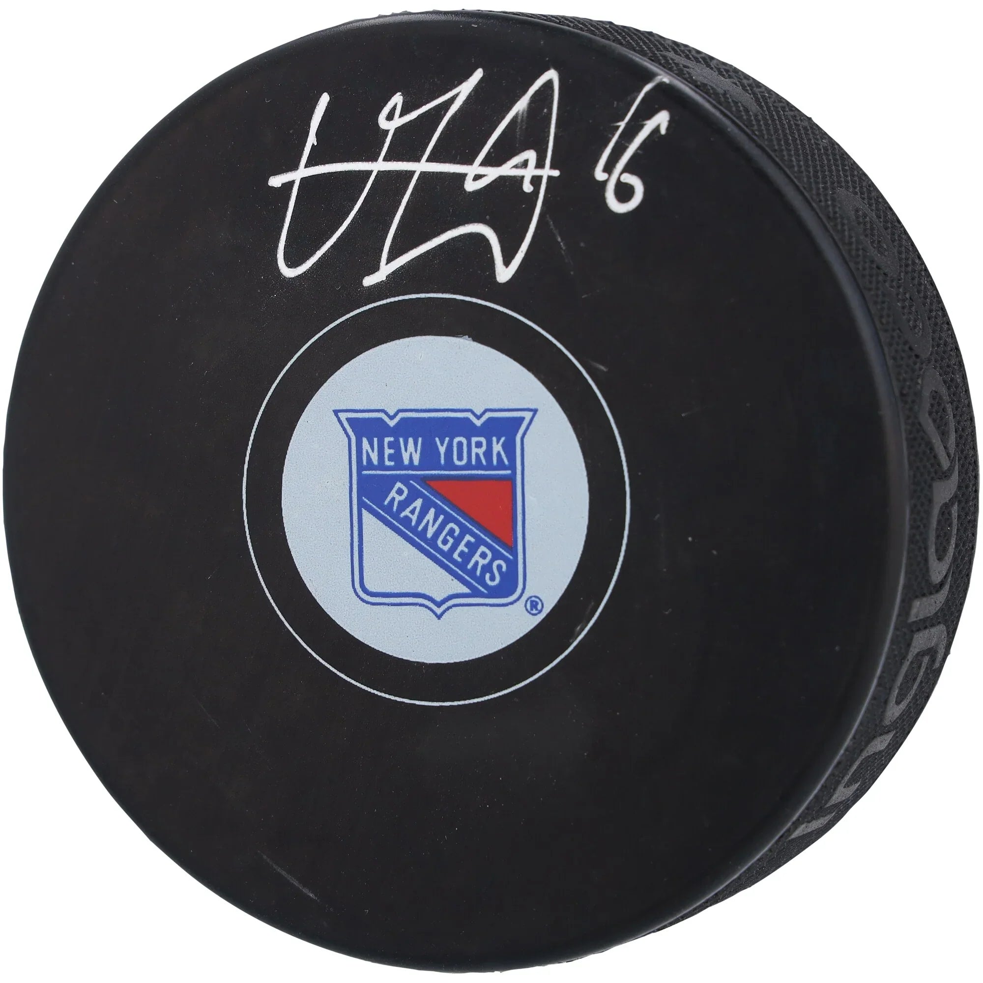 Vincent Trocheck Signed Hockey Puck | New York Rangers