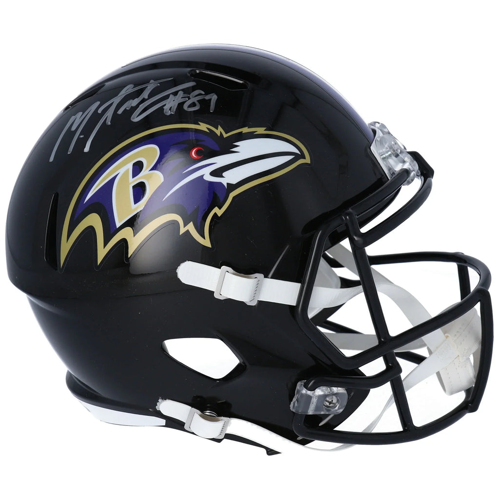 Mark Andrews Signed Baltimore Ravens Riddell Speed Replica Helmet | Authenticated