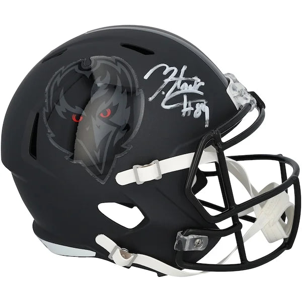 Mark Andrews Signed Baltimore Ravens Riddell Helmet | 2026 Black Alternate