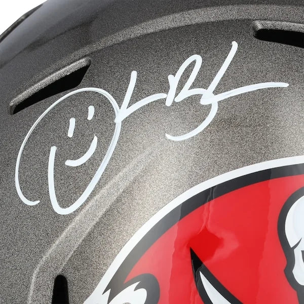 Derrick Brooks Signed Riddell Speed Replica Helmet | Tampa Bay Buccaneers