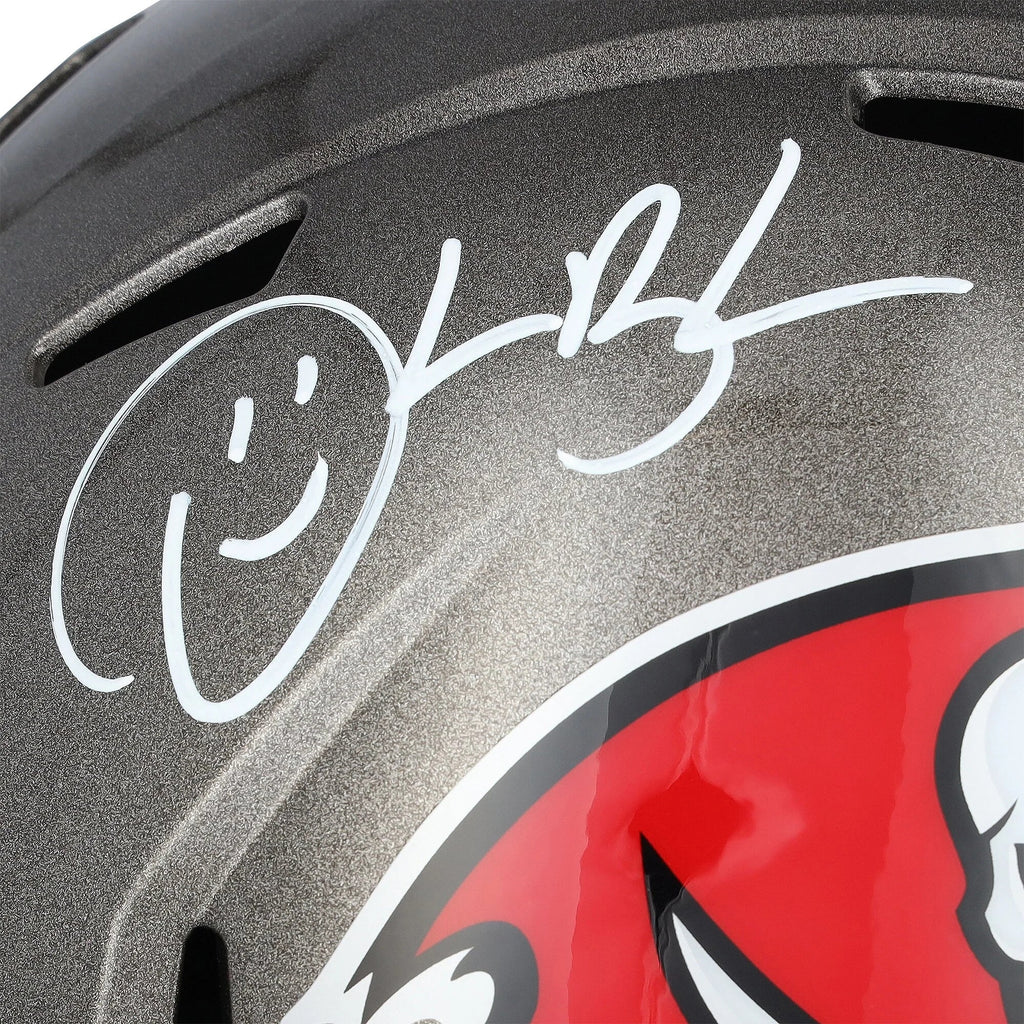 Derrick Brooks Signed Riddell Speed Replica Helmet | Tampa Bay Buccaneers