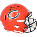 Luther Burden III Signed Chicago Bears Riddell Helmet | 2022 Alternate