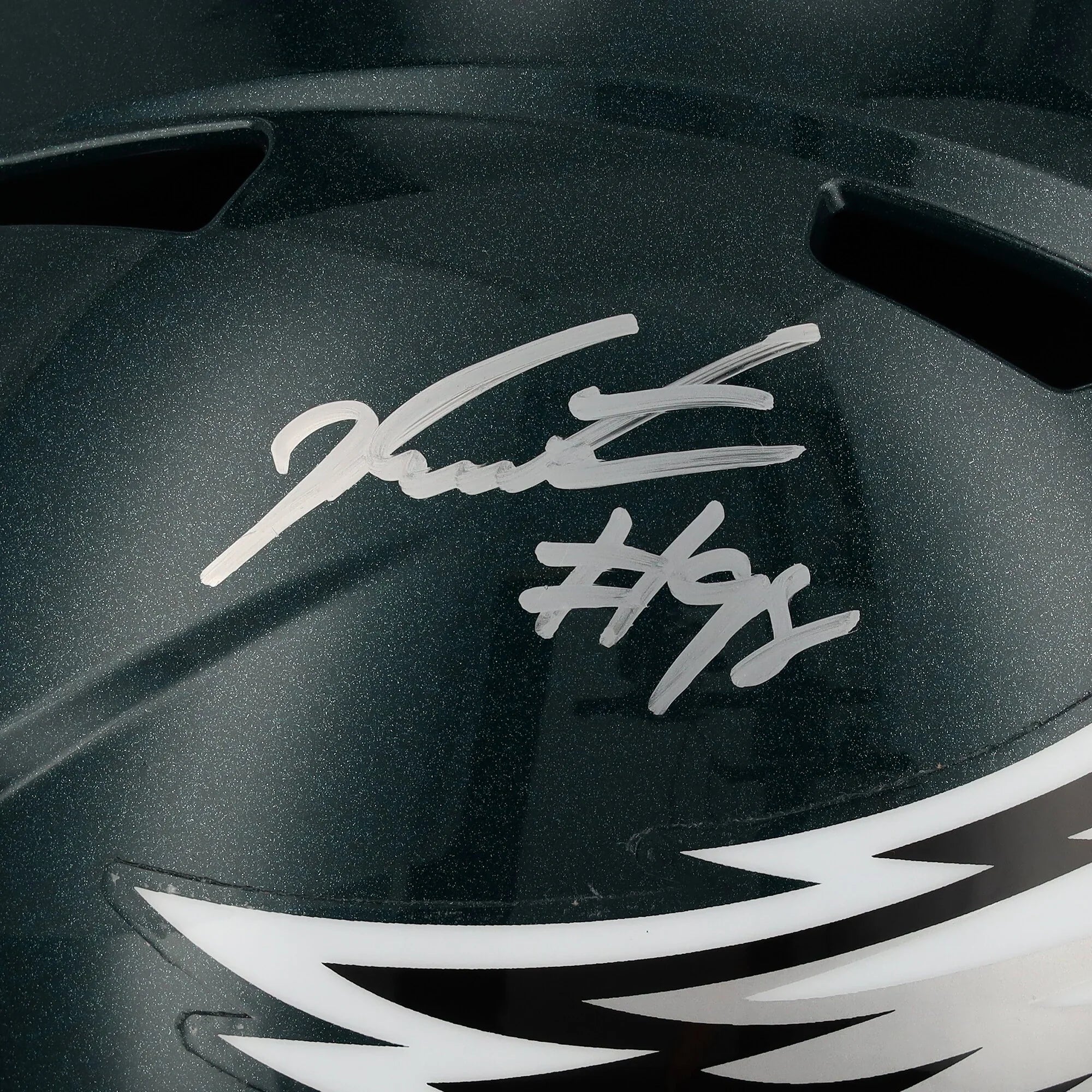 Jalen Carter Signed Philadelphia Eagles Riddell Speed Replica Helmet | Authenticated