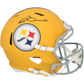 Rico Dowdle Signed Pittsburgh Steelers Replica Helmet | 2025 Alternate