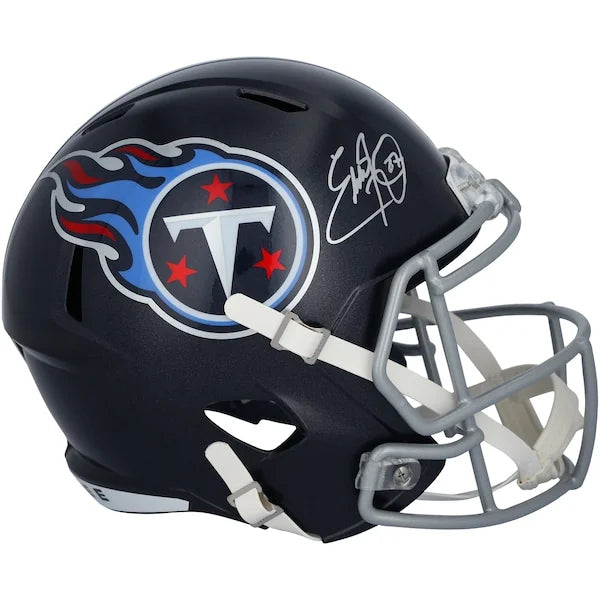Eddie George Signed Riddell Speed Replica Helmet | Tennessee Titans