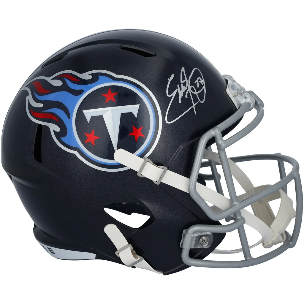 Eddie George Signed Riddell Speed Replica Helmet | Tennessee Titans