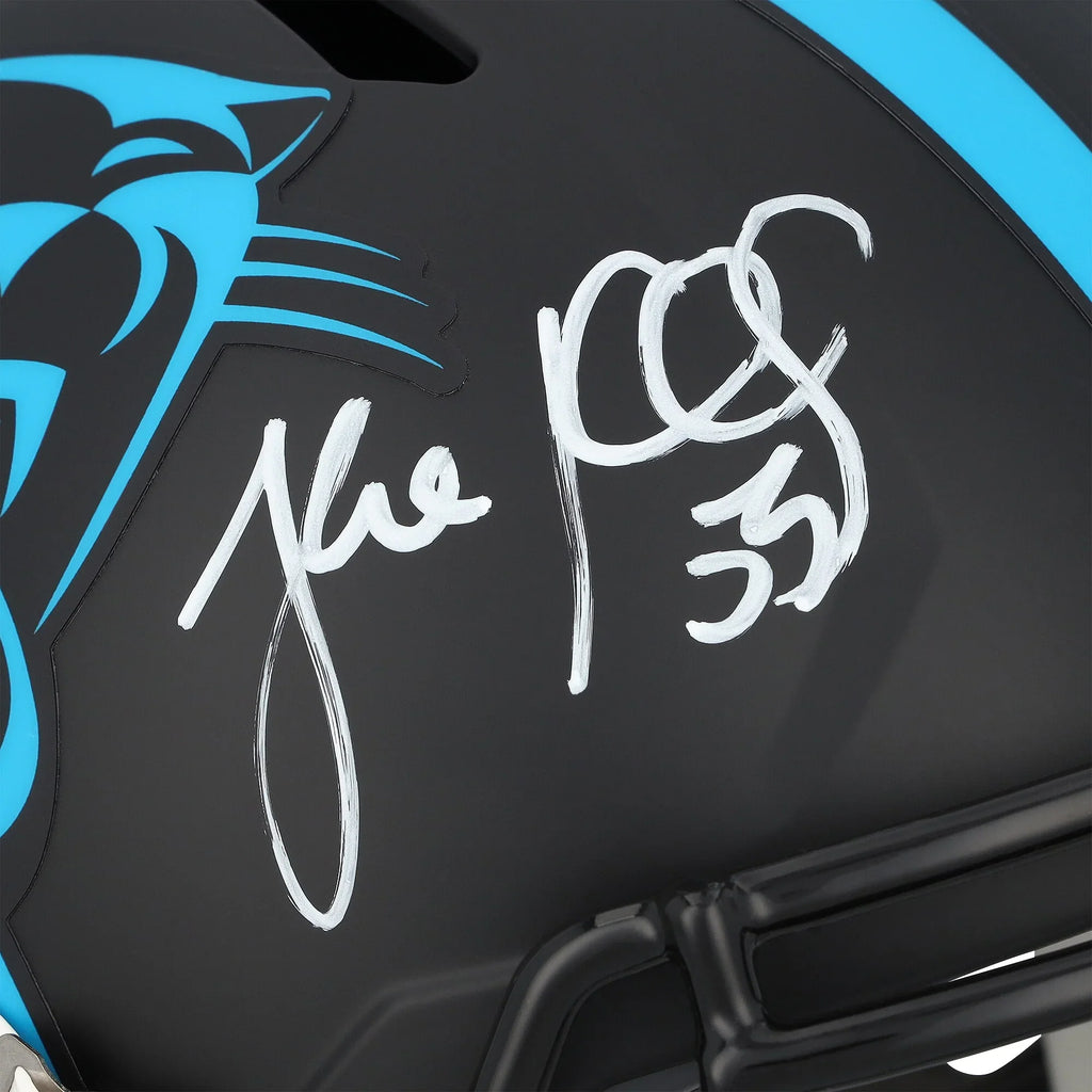 Luke Kuechly Signed Carolina Panthers Riddell Helmet | 2022 Alternate