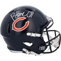 Rome Odunze Signed Chicago Bears Riddell Speed Replica Helmet | 2024 Draft Pick