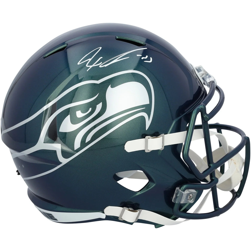 Jaxon Smith-Njigba Signed Seahawks Riddell Speed Replica Helmet | Authenticated