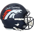 Patrick Surtain II Signed Riddell Speed Replica Helmet | Denver Broncos