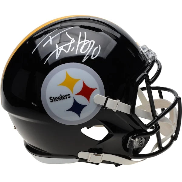 T.J. Watt Signed Pittsburgh Steelers Riddell Speed Replica Helmet | Authenticated