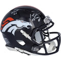 Peyton Manning Signed Denver Broncos Mini Helmet | HOF 21 Inscription