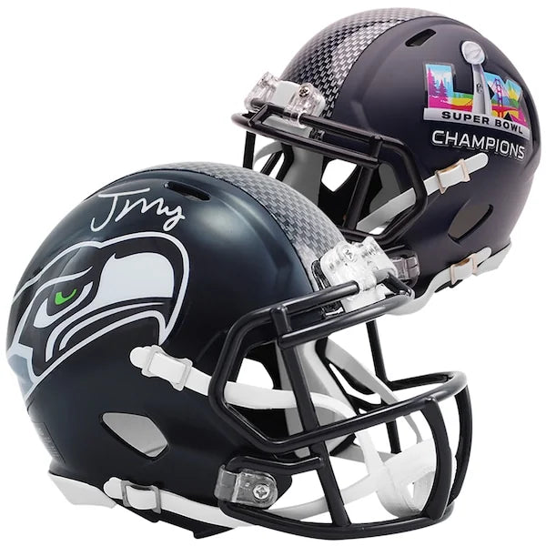 Jason Myers Signed Seahawks Mini Helmet | Super Bowl LX Champions