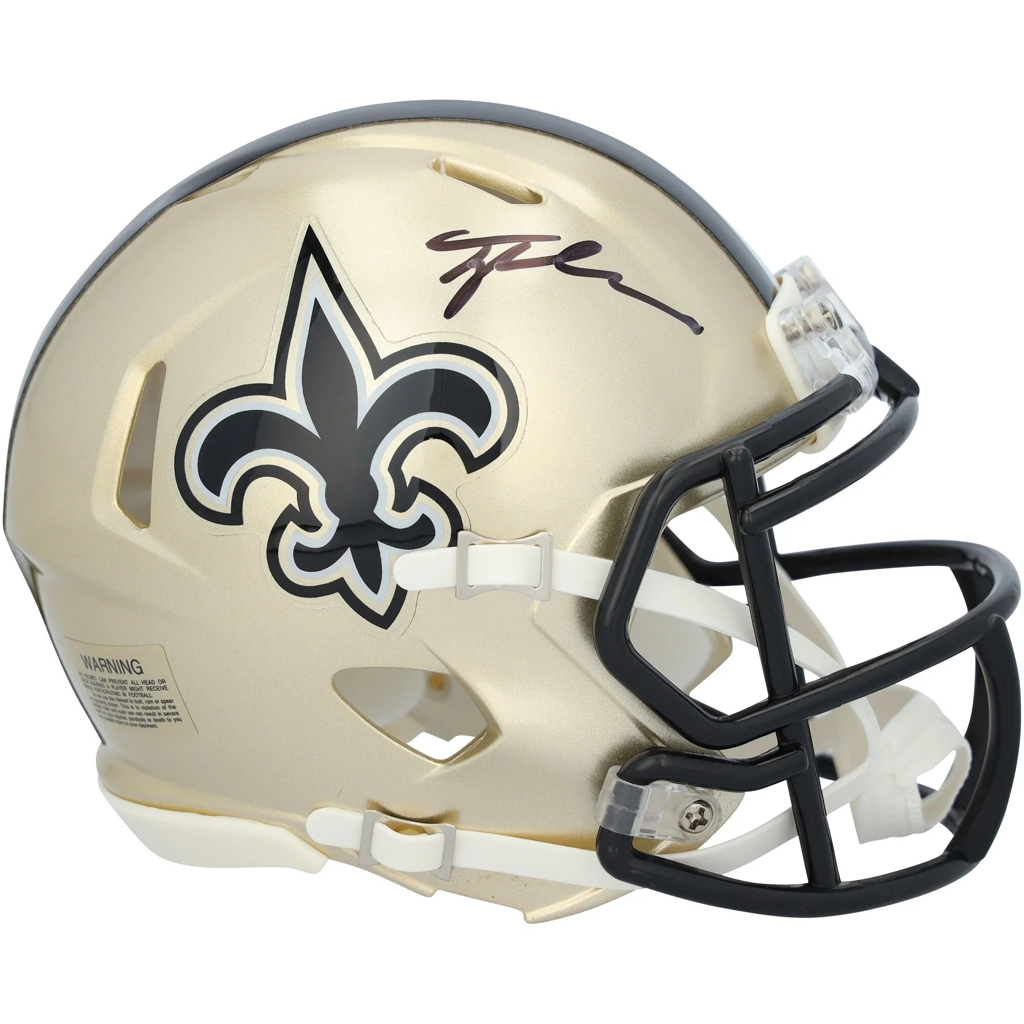Tyler Shough Signed Riddell Speed Mini Helmet | New Orleans Saints