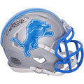 Amon-Ra St. Brown Signed Riddell Speed Mini Helmet | Detroit Lions