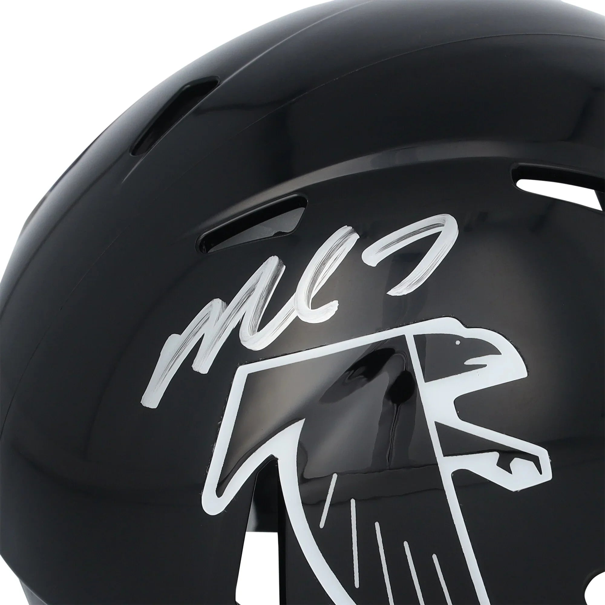Michael Vick Signed Atlanta Falcons Mini Helmet | 1990-2002 Throwback
