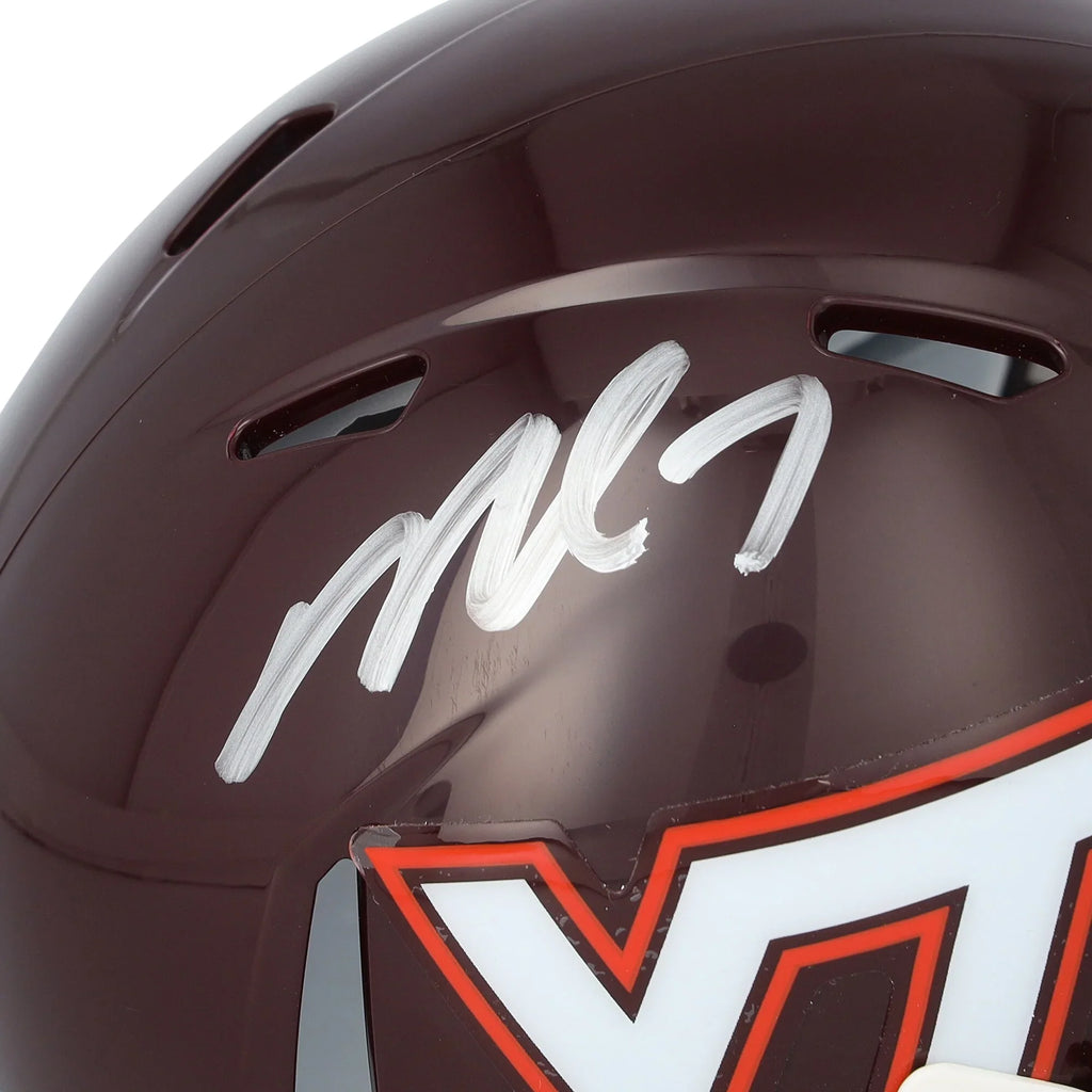 Mike Vick Signed Virginia Tech Hokies Mini Helmet | Authenticated