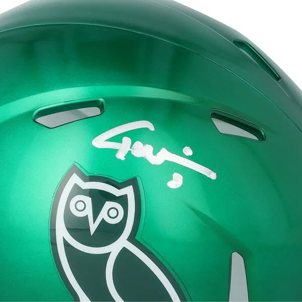 Garrett Wilson Signed Riddell Speed Mini Helmet New York Jets