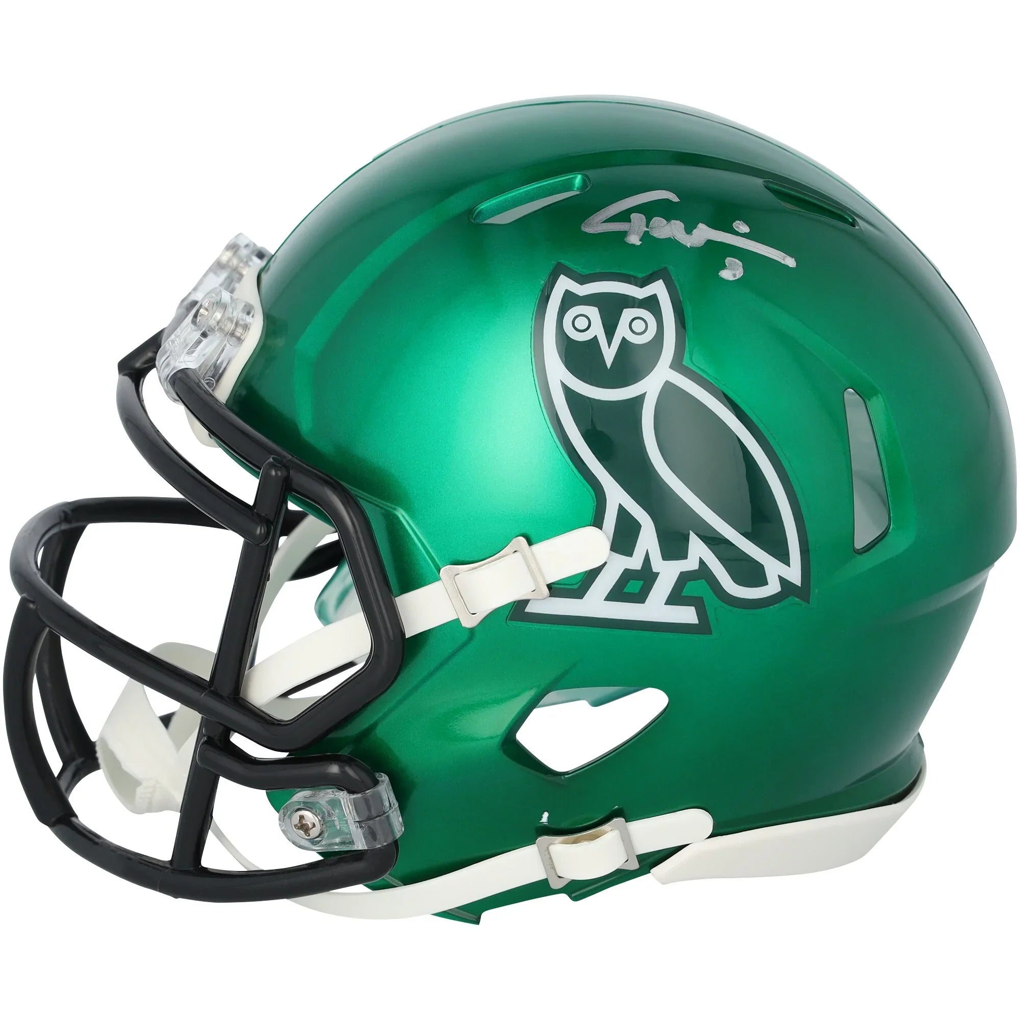 Garrett Wilson Signed Riddell Speed Mini Helmet New York Jets