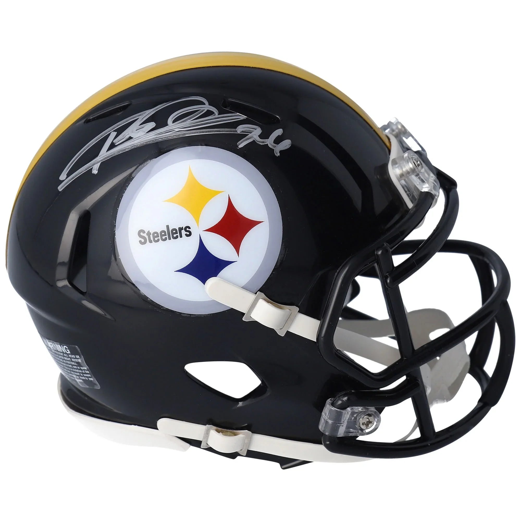Rod Woodson Signed Pittsburgh Steelers Riddell Speed Mini Helmet Authenticated