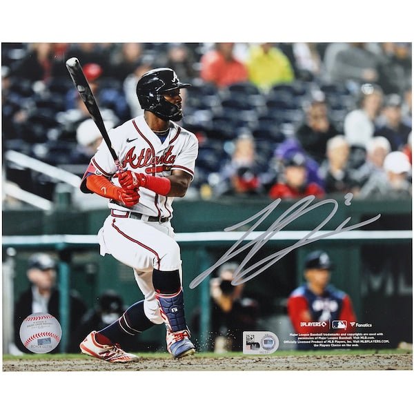 Michael Harris II Atlanta Braves Fanatics Authentic Autographed 8'' x 10'' Hitting Photograph