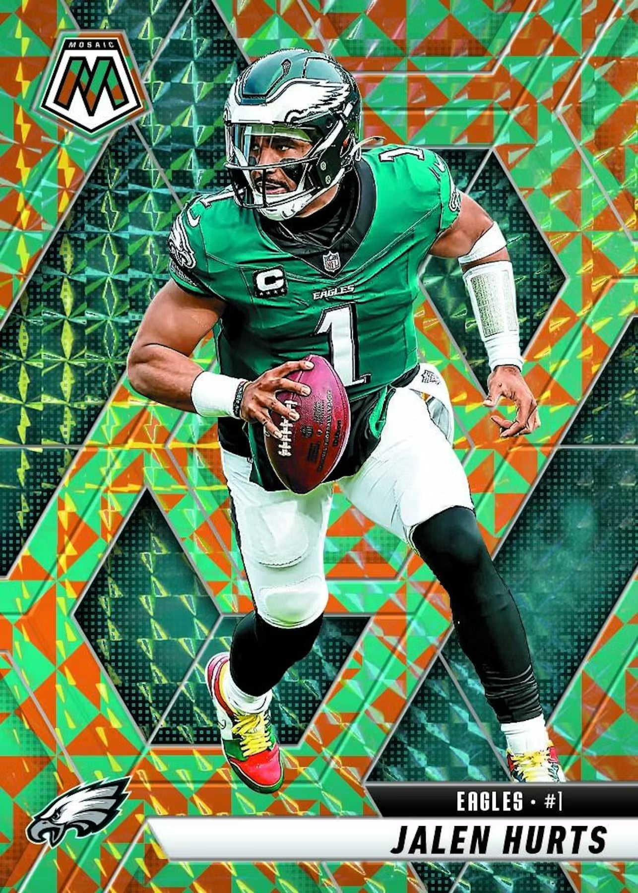 2025 Panini Mosaic Football Blaster Trading Cards