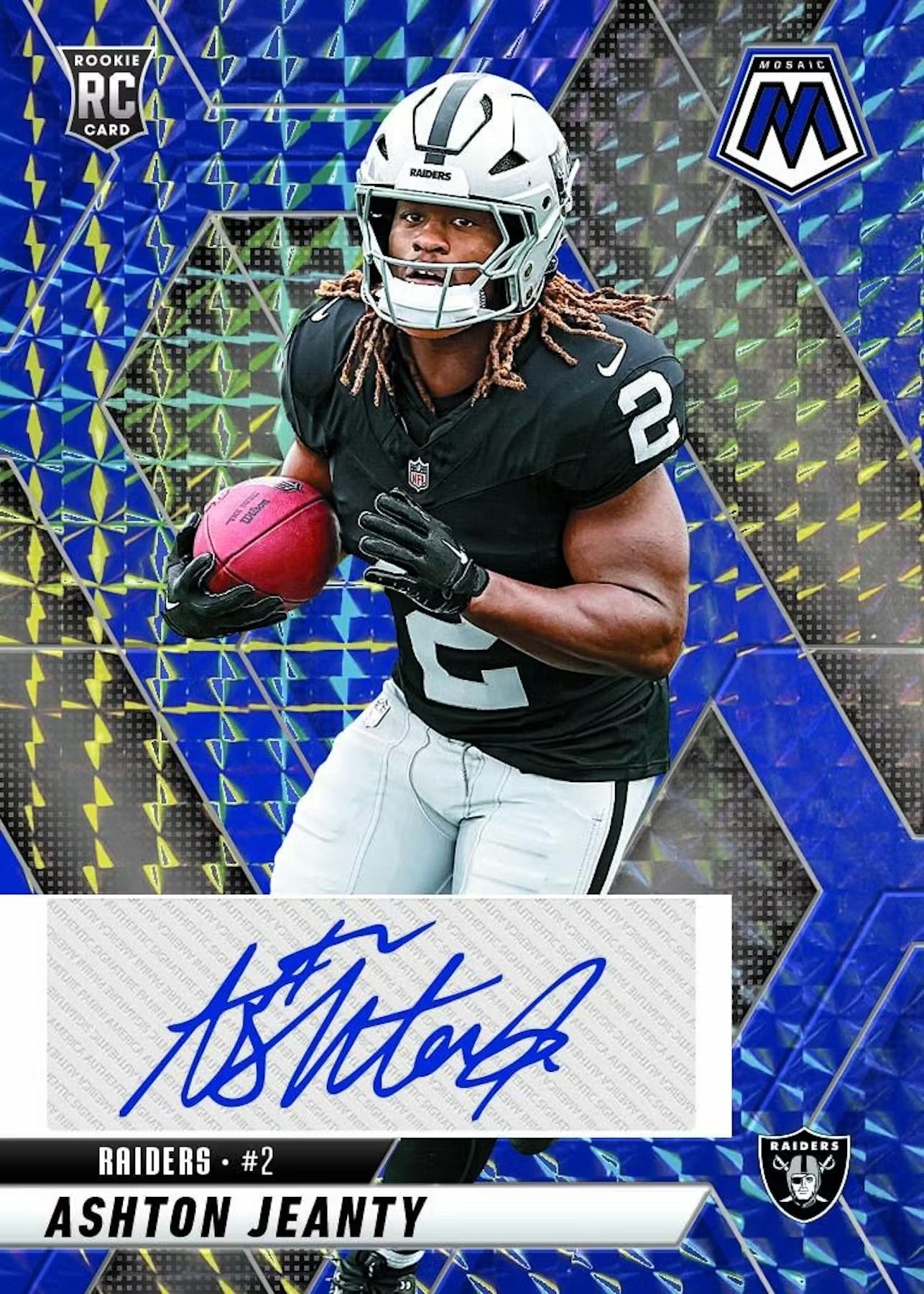 2025 Panini Mosaic Football Blaster Trading Cards