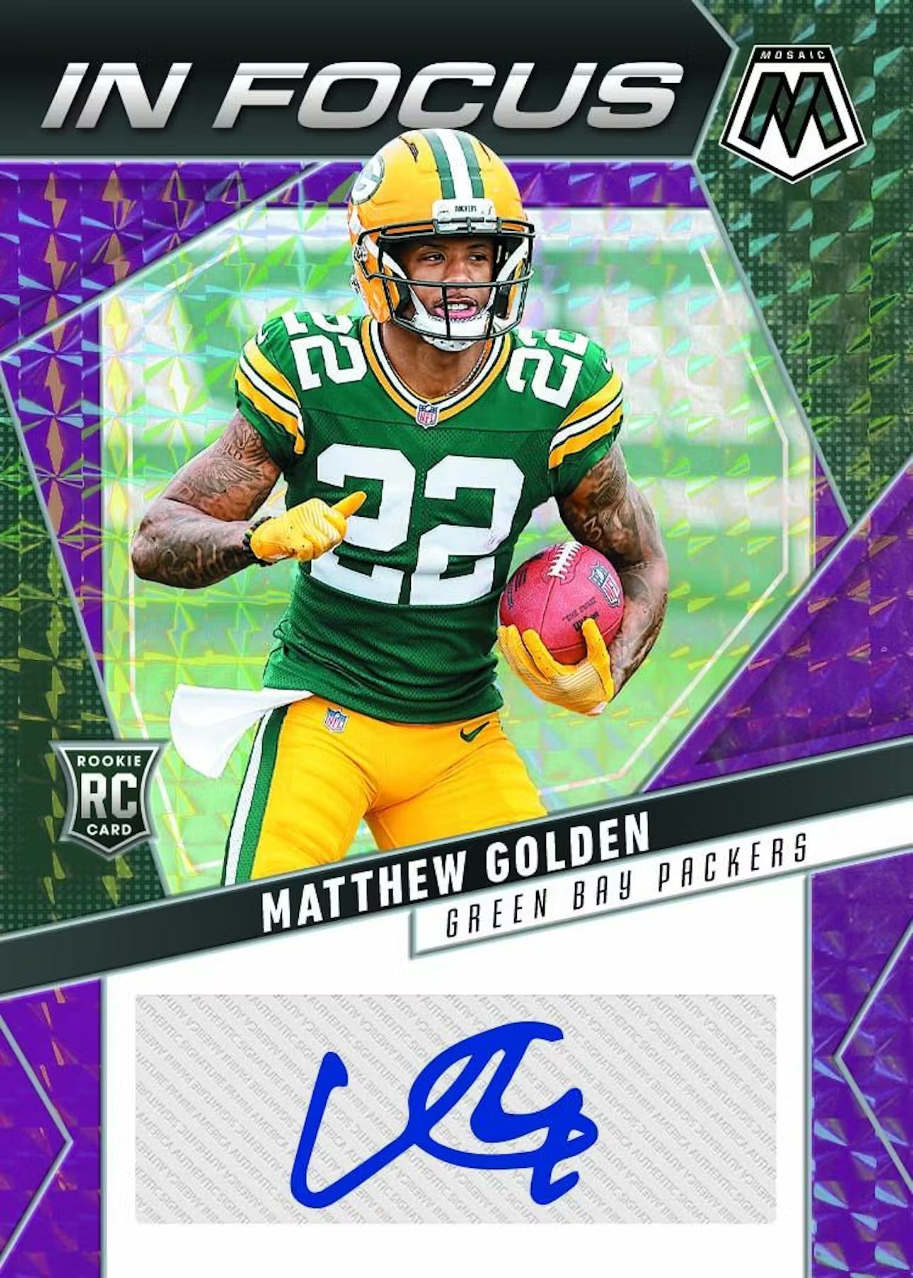 2025 Panini Mosaic Football Blaster Trading Cards