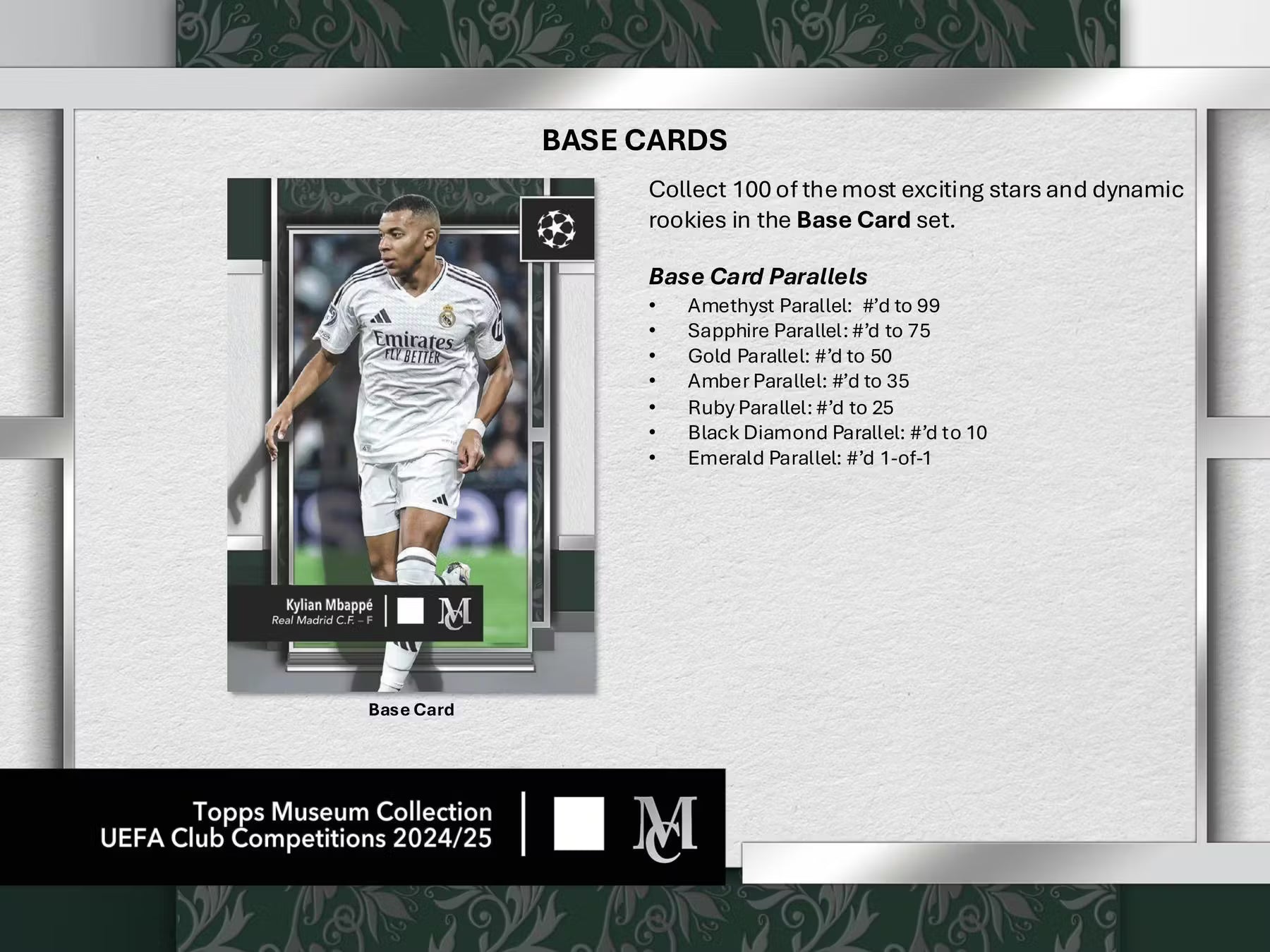 2025 Topps UEFA Club Competitions Museum Collection Soccer Hobby Trading Cards
