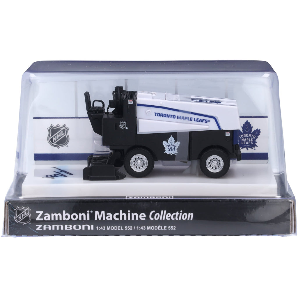 Nick Robertson Toronto Maple Leafs Autographed Fanatics Authentic 1:43 Scale Die-Cast Zamboni
