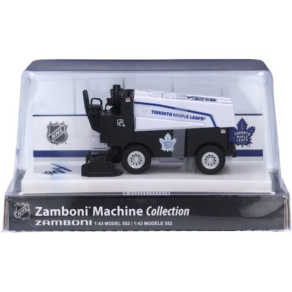 Nick Robertson Toronto Maple Leafs Autographed Fanatics Authentic 1:43 Scale Die-Cast Zamboni