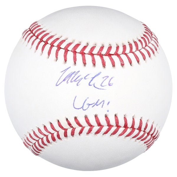 Nolan McLean New York Mets Autographed Fanatics Authentic Baseball with "LGM!" Inscription