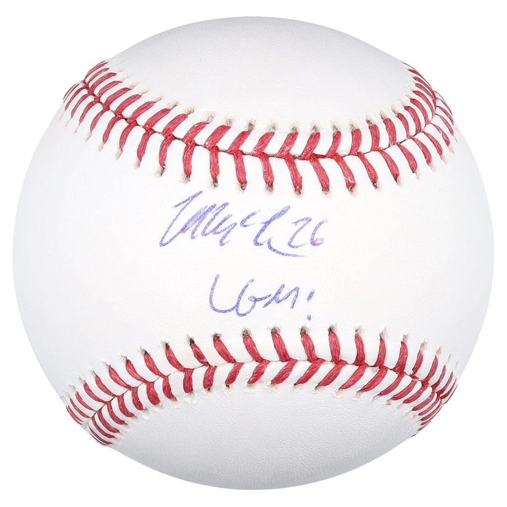 Nolan McLean New York Mets Autographed Fanatics Authentic Baseball with "LGM!" Inscription
