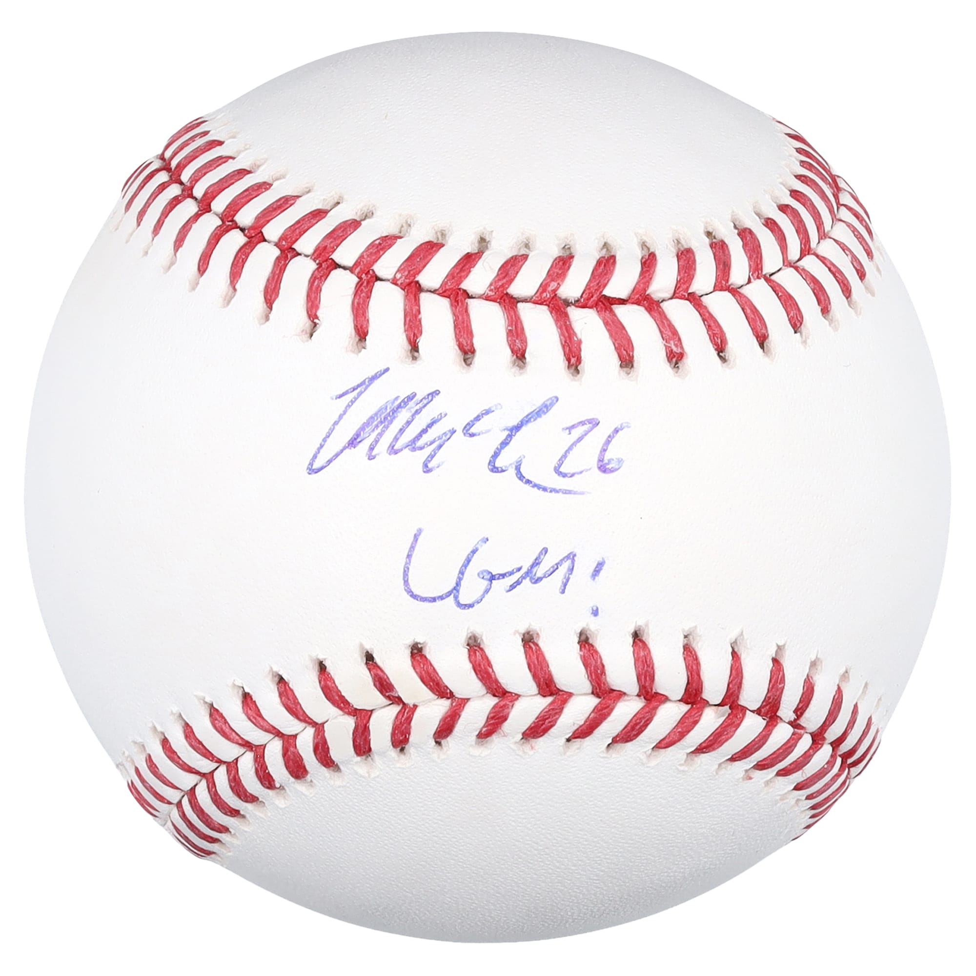 Nolan McLean New York Mets Autographed Fanatics Authentic Baseball with "LGM!" Inscription