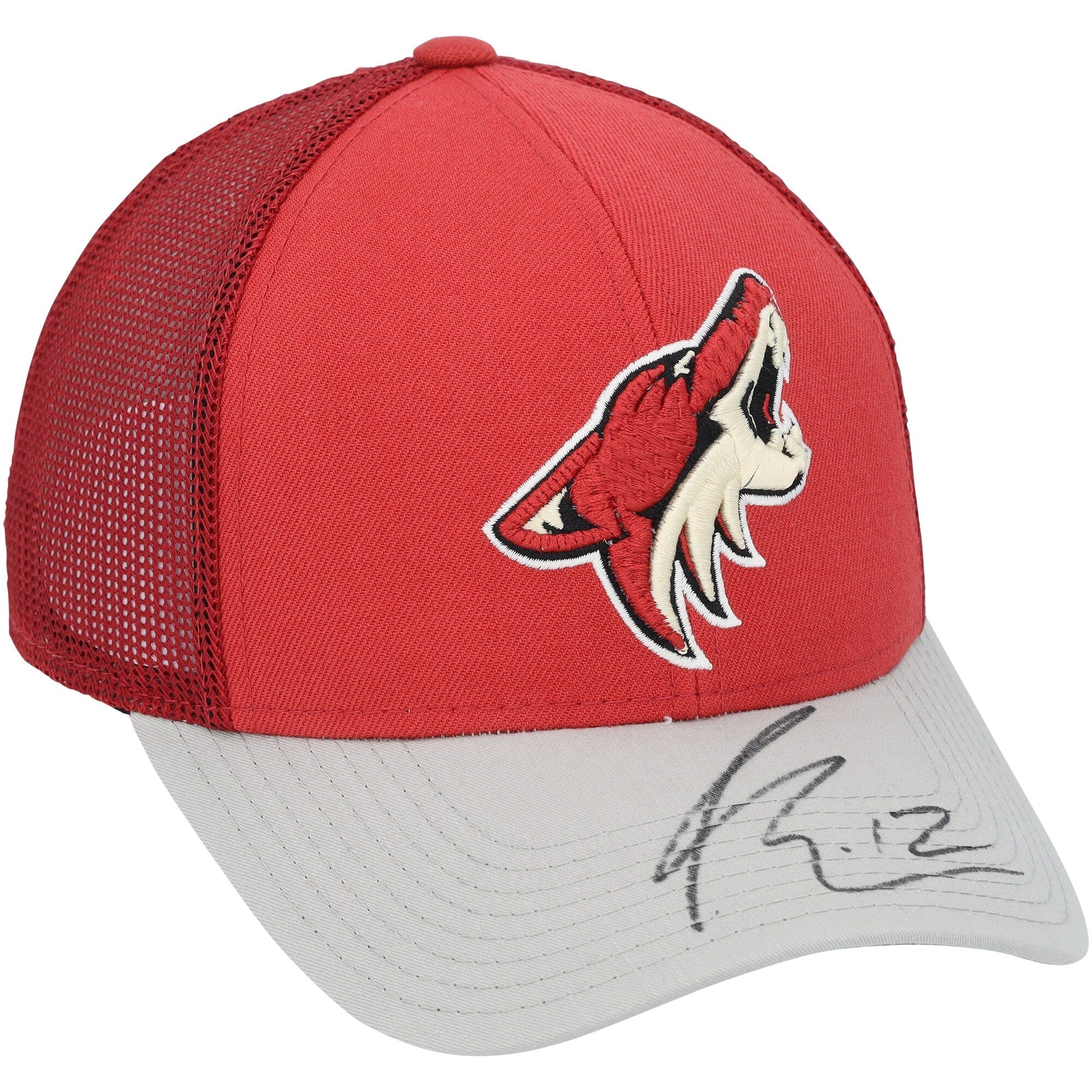 Paul Bissonnette Arizona Coyotes Autographed Fanatics Authentic Garnet Reebok Cap