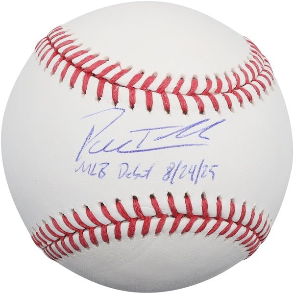 Payton Tolle Boston Red Sox Autographed Fanatics Authentic Baseball with "MLB Debut 8/29/25" Inscription