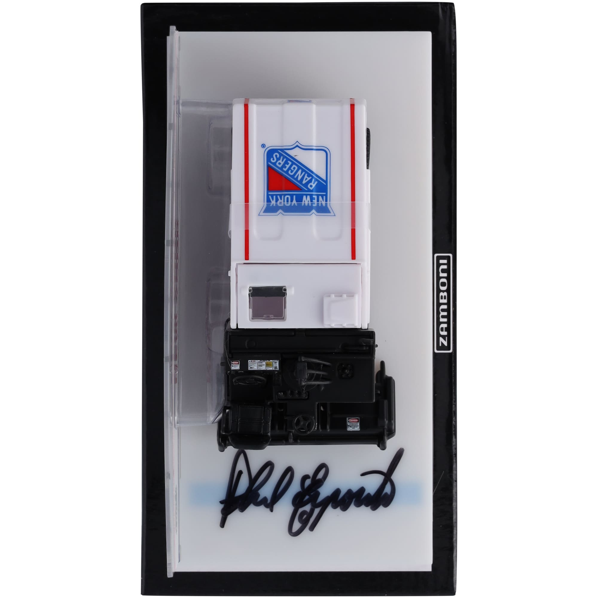 Phil Esposito New York Rangers Autographed Fanatics Authentic 1:43 Scale Die-Cast Zamboni