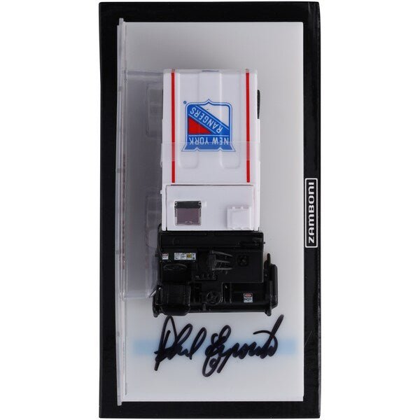 Phil Esposito New York Rangers Autographed Fanatics Authentic 1:43 Scale Die-Cast Zamboni