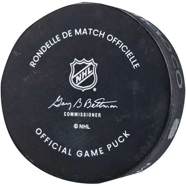 Jake Sanderson Signed Ottawa Senators Game Puck | Authenticated
