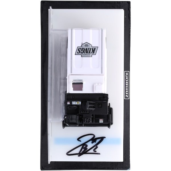 Quinton Byfield Los Angeles Kings Autographed Fanatics Authentic 1:43 Scale Die-Cast Zamboni